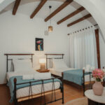 Galini bedroom at Villa Kyma, Aegina
