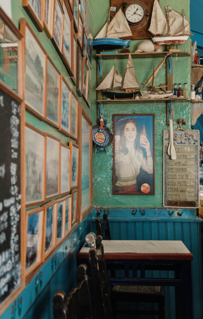 Traditional taverna in Aegina